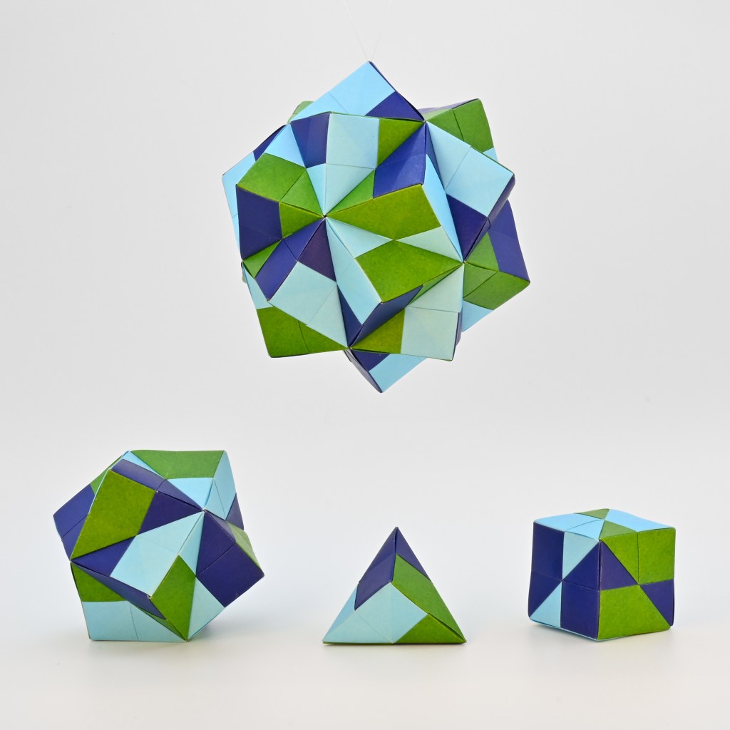 Sonobe Platonic Deltahedra