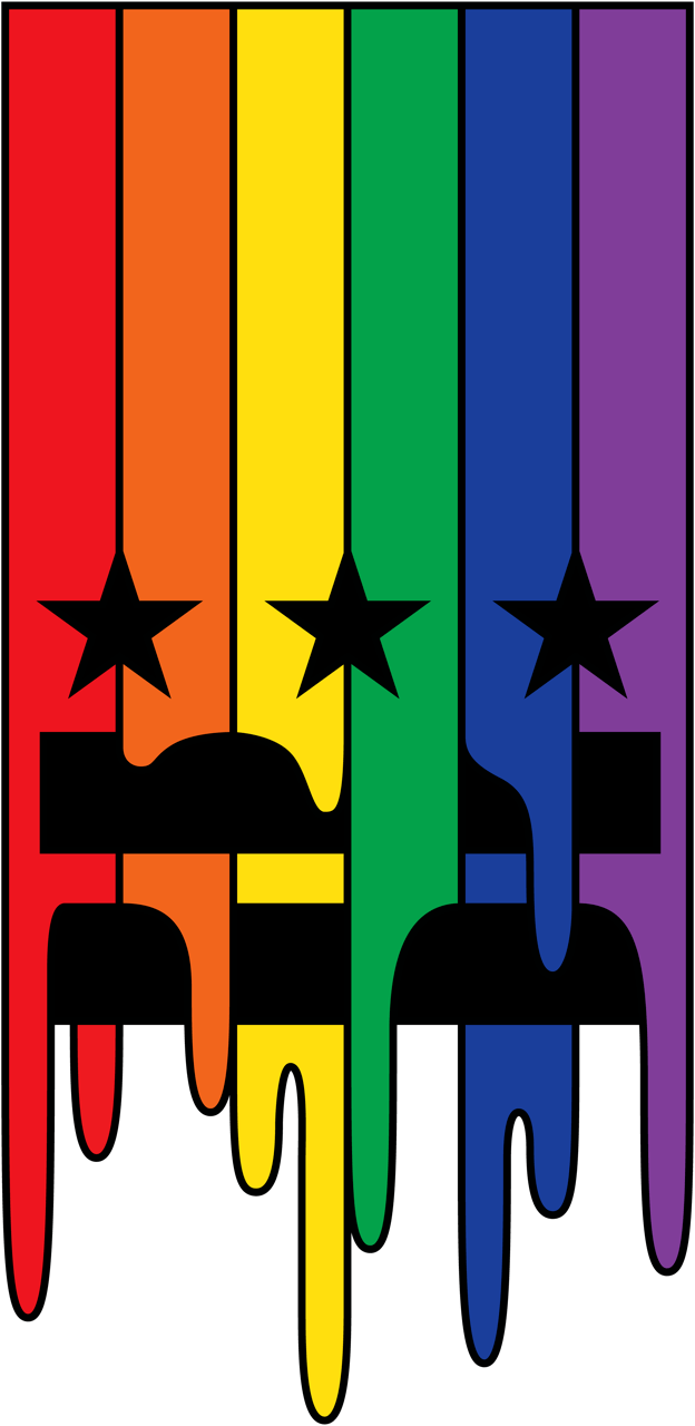 Drippy DC Pride&nbsp;Flag