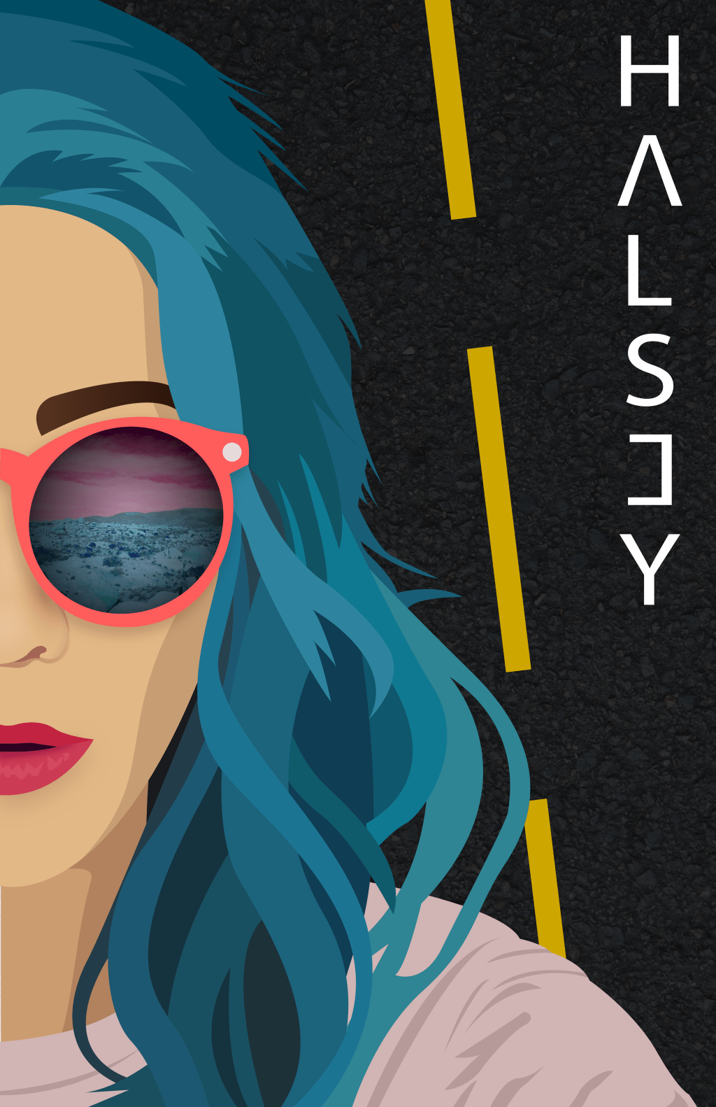 Halsey Poster