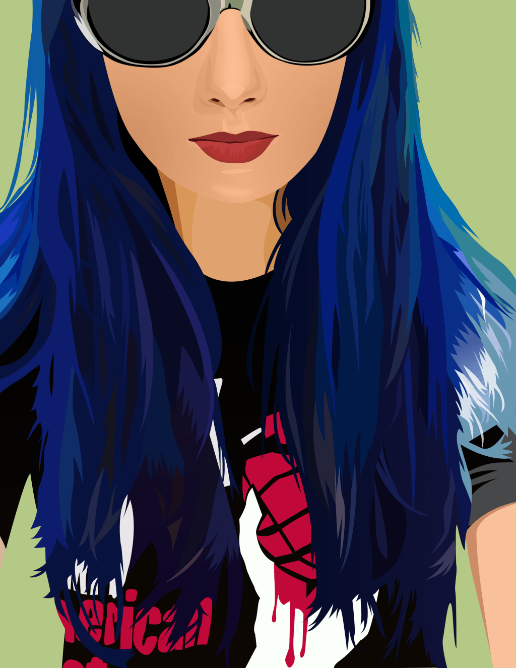 Vector Self Portrait
